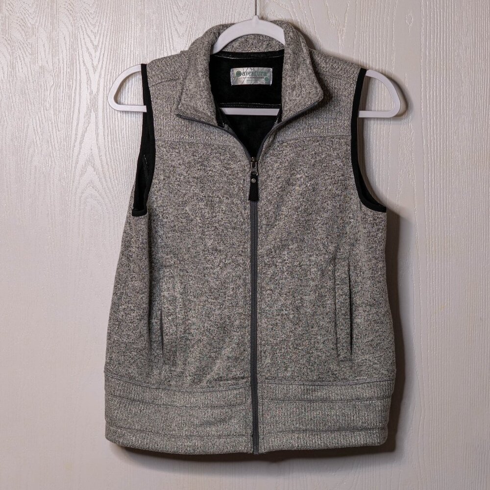 SALE Aventura Rayon Heather Gray Super Soft Vest - Size Medium